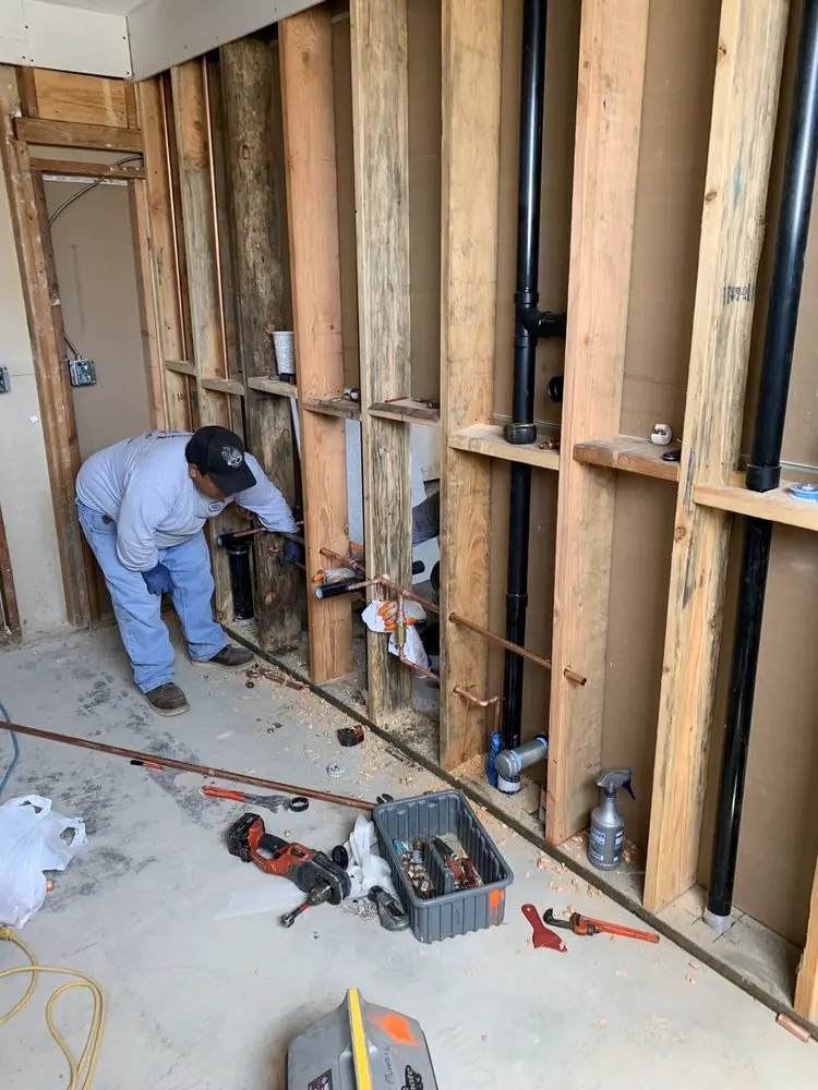 Commercial rough-in plumbing for Water Heater Replacement in Kankakee